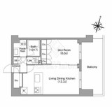 コンフォリア・リヴ南六郷 601 間取り図