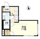 ウェルスクエアイズム文京小日向 205 間取り図