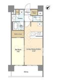 BluRock東神奈川 706 間取り図