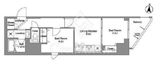 Daffitto錦糸町 (ダフィット錦糸町) 1301 間取り図