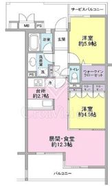 ホーフ横浜旭ヶ丘 303 間取り図