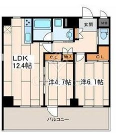 RALLY'S (ラリーズ) 12階 間取り図
