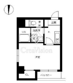 スカイコート銀座東第2 1階 間取り図