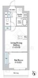 N-flats横浜関内Ⅱ (エヌフラッツ横浜関内Ⅱ) 502 間取り図