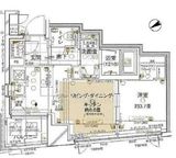ブラントン日本橋大伝馬町 5階 間取り図