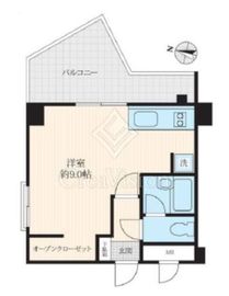 パシフィック白金台 2階 間取り図