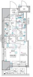 ディアレイシャス横浜WEST 1001 間取り図