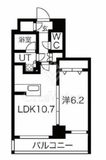 アンベリール亀戸パーク 8階 間取り図