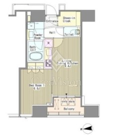 Ｗｈｉｔｅ　Ｔｏｗｅｒ　Ｈａｍａｍａｔｓｕｃｈｏ 1603 間取り図