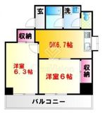 目黒サンライズマンション 3階 間取り図