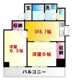 目黒サンライズマンション 3階 間取り図