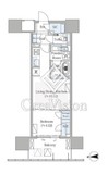 グランドシティタワー月島 15階 間取り図