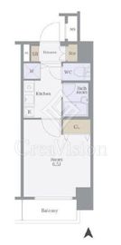 メインステージ神田佐久間町 6階 間取り図