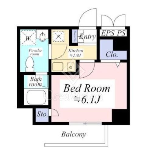 駒場パークサイドヒルズ 3階 間取り図