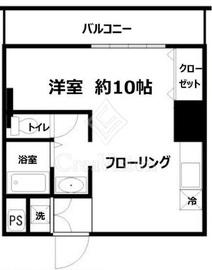 カーサ神保町 4階 間取り図