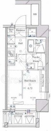 アルテシモリンクディセラ 12階 間取り図