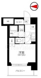武蔵小杉GATEHOUSE 503 間取り図