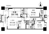 ライオンズステーションプラザ西大島第2 6階 間取り図