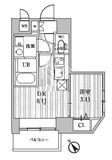 S-RESIDENCE目黒大岡山bresa 202 間取り図