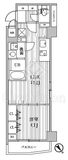 S-RESIDENCE目黒大岡山bresa 403 間取り図