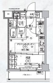セジョリ横浜鶴見NORTH 101 間取り図