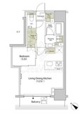 ザ・パークハビオ江古田 606 間取り図