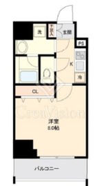 リテラス大島 204 間取り図