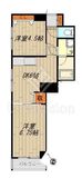 ハイライフ恵比寿 7階 間取り図