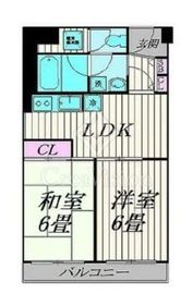 笹塚サンハイツ 11階 間取り図
