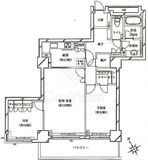 代官山アドレス ザ・タワー 22階 間取り図