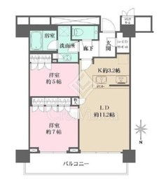ザ・パークハウス晴海タワーズ クロノレジデンス 42階 間取り図