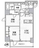 S-RESIDENCE新御徒町chiaro 801 間取り図