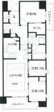 オーベル三鷹 11階 間取り図