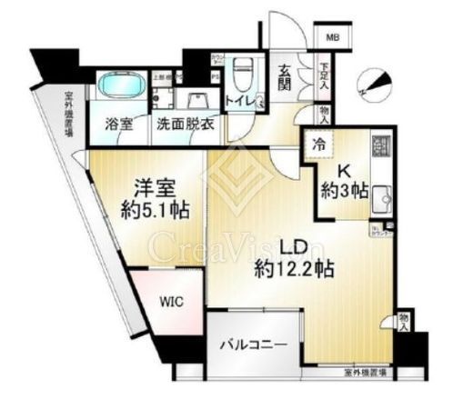 イトーピア武蔵野ブランマーク 7階 間取り図