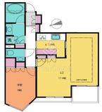 パークコート市ヶ谷ノーブルヒルズ 3階 間取り図