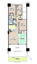カワサキアイランドスイート 1階 間取り図