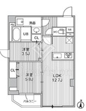 S-RESIDENCE亀戸balm 2階 間取り図