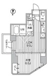 S-RESIDENCE亀戸balm 3階 間取り図