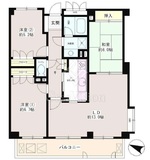 ル・クール本駒込 203 間取り図