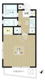 エムズ・フラッツ千駄ヶ谷 401 間取り図