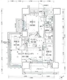 シャリエ椎名町 5階 間取り図