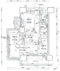 シャリエ椎名町 8階 間取り図