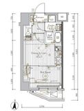 ミライズ錦糸町マーロ 602 間取り図
