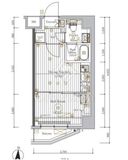 ミライズ錦糸町マーロ 601 間取り図