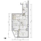 ミライズ錦糸町マーロ 503 間取り図