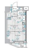 ミライズ錦糸町マーロ 402 間取り図