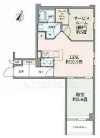 ライオンズマンション一番町 7階 間取り図