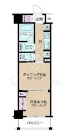 日神デュオステージ両国 10階 間取り図