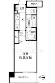クレイン横浜台町 4階 間取り図