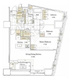 三田ガーデンヒルズ EAST HILL 1階 間取り図